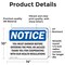 Signmission You Must Shower Before Entering The Pool, 14 in W x Rectangle, Vinyl Decal OS-2PACK-NS-D-1014-L-19099 - alternate 2